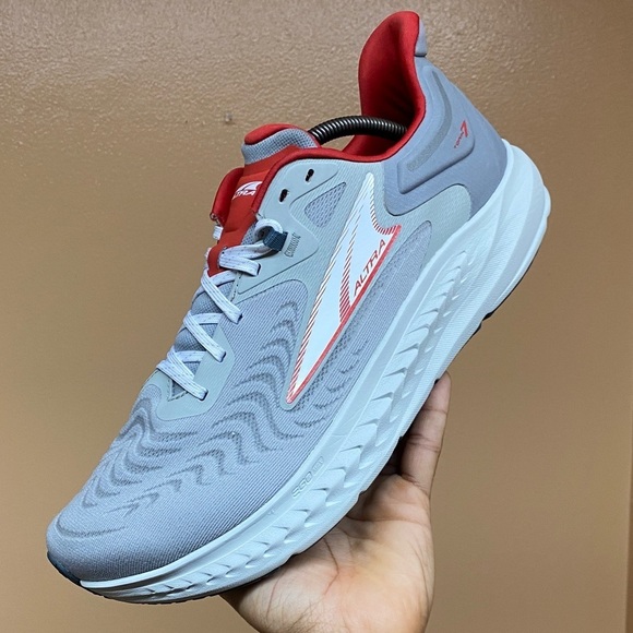 Altra Torin 7 “Light Gray Red White” Men’s Running Sneakers Size 12 Medium main image 11